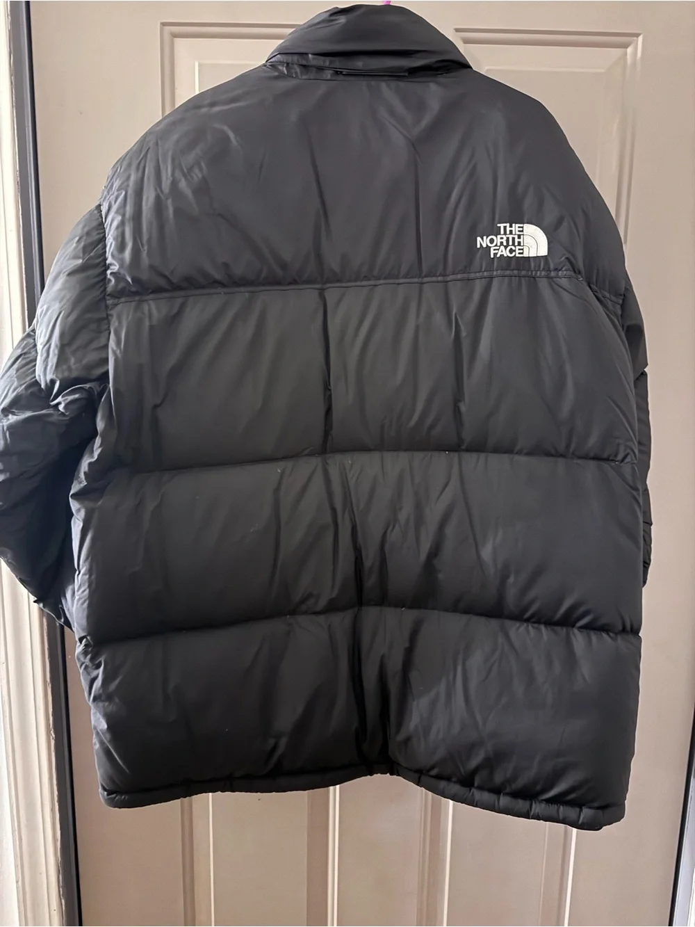 The North Face Men’s Black Down-Style Puffer Jacket